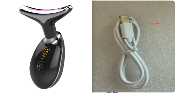 Thermal Neck Lifting And Tighten Massager Electric Microcurrent Wrinkle Remover